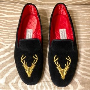 Men’s Velvet Slippers handmade in London by Berk